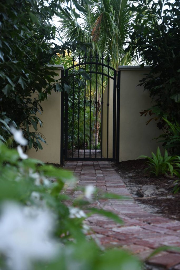 Brick Path Gate - Michael A. Gilkey, Inc.