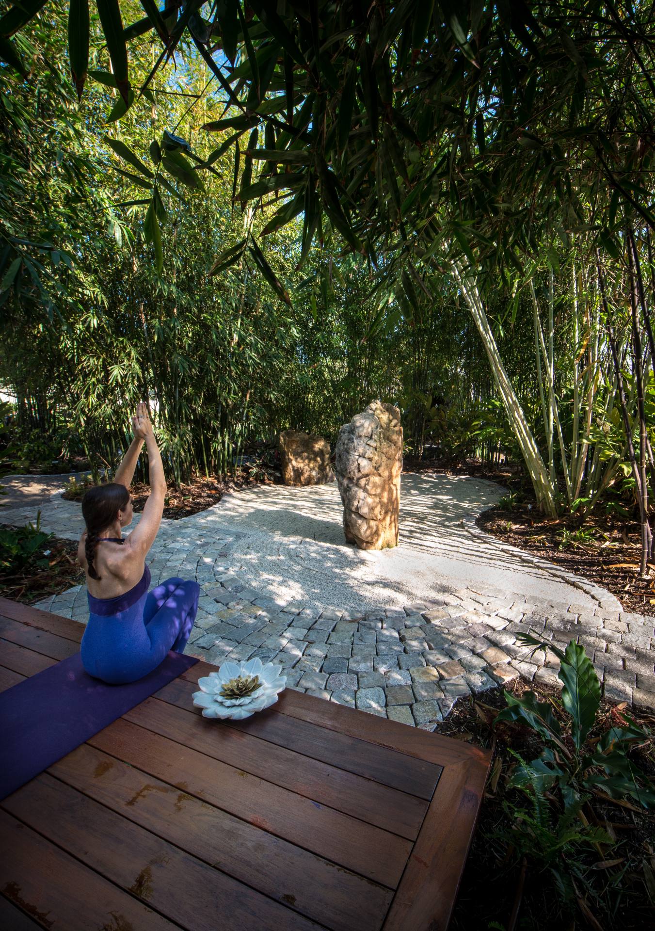 Yoga in the Garden